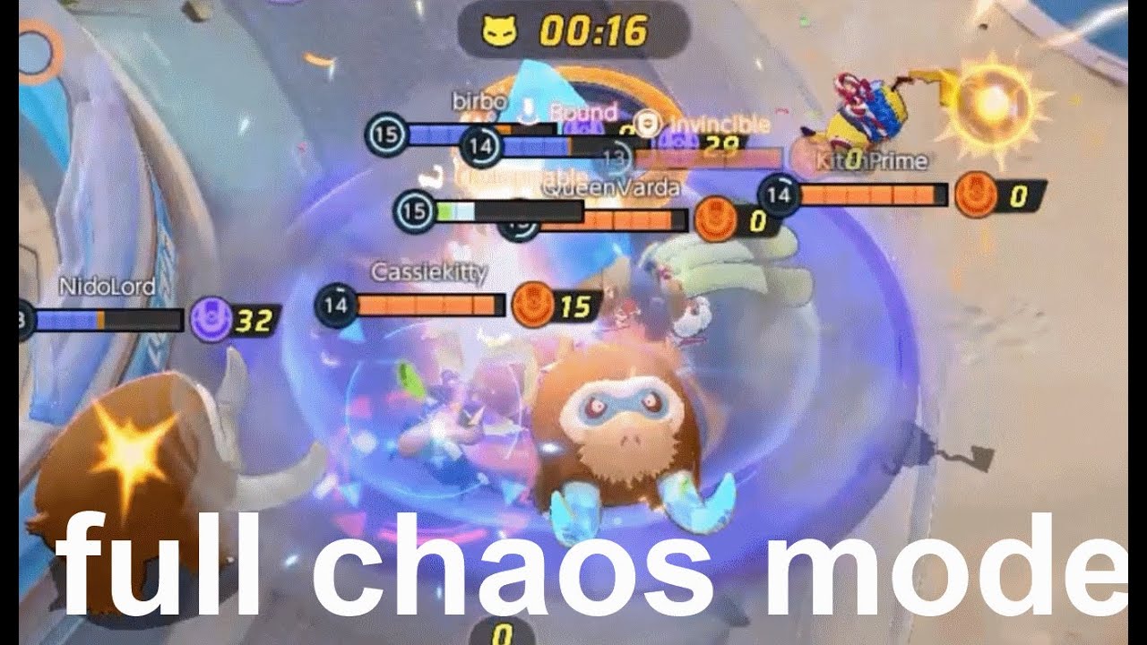 pokemon unite: full fury mode is chaotic