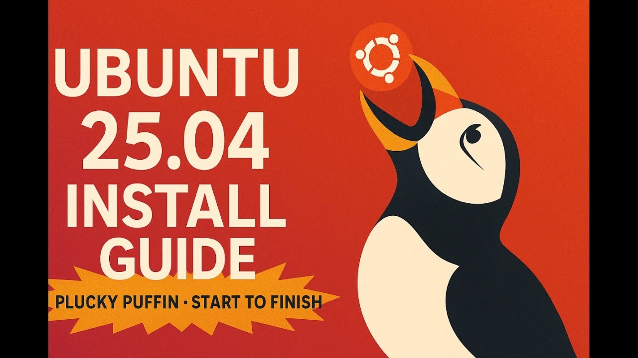 How to Install Ubuntu Linux Desktop 25.04 from Start to Finish + Basic Configurations [2025]