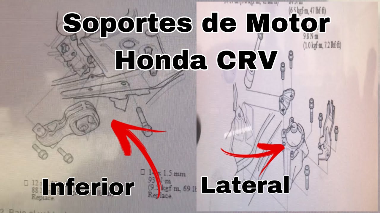 Cambiar Soportes Honda CRV