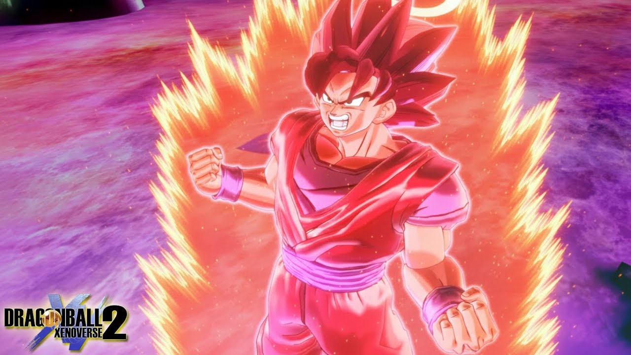 (2026) Movie Saga Super Kaioken Goku with animated transformation! Dragon Ball Xenoverse 2