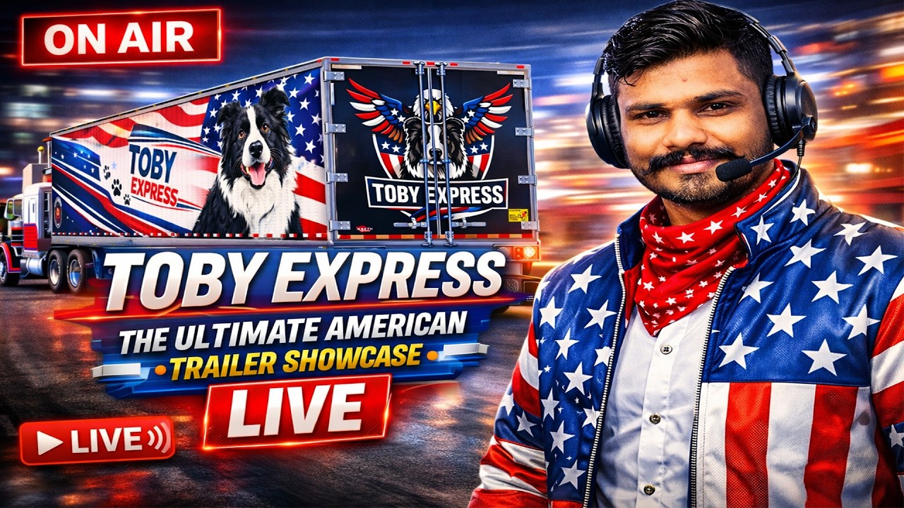 LIVE NOW | Toby Express American Beast Trailer 🇺🇸🚛 | ATS Ultimate Showcase