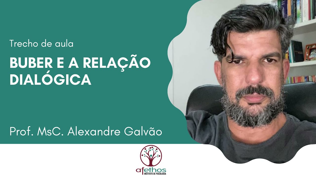 Buber e a Relação Dialógica - Prof. Msc. Alexandre Galvão