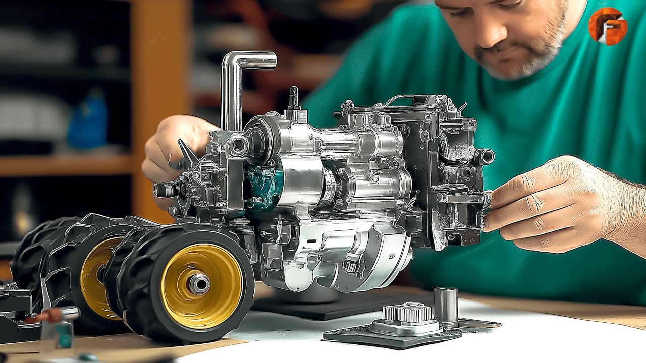 Man Builds John Deere Tractor Replica For His Son | Start to Finish by @Sukhbir Skill