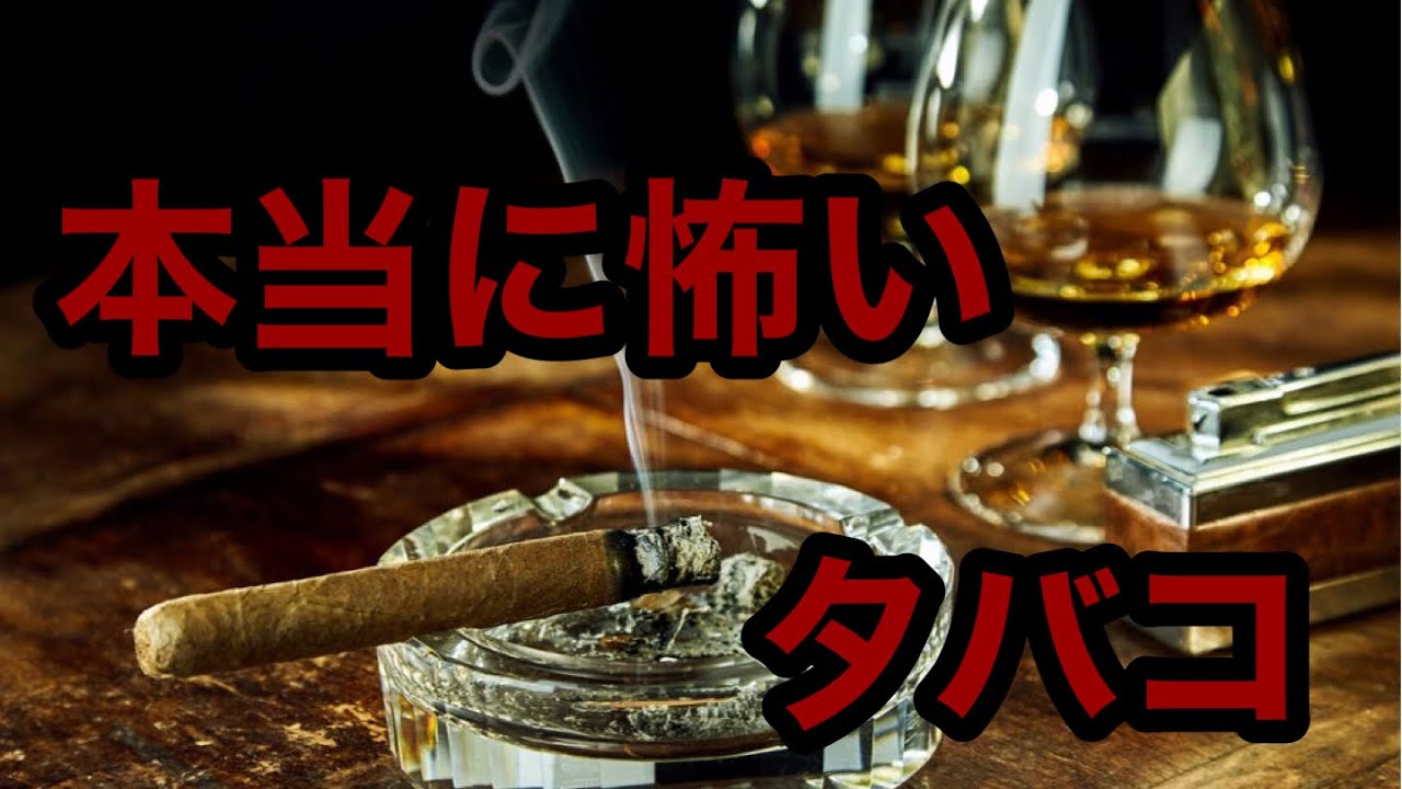 本当に怖いタバコ🚬