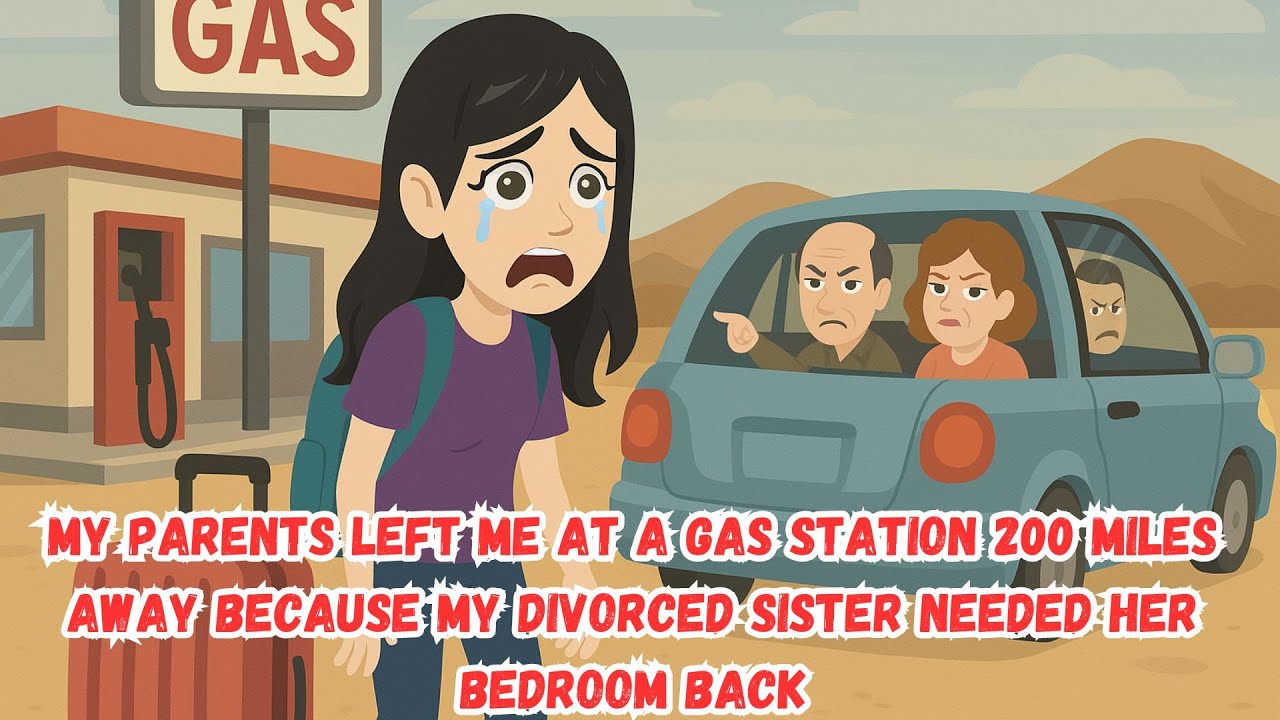 My Parents Left Me at a Gas Station 200Miles Away Because My Divorced Sister Needed Her Bedroom Back