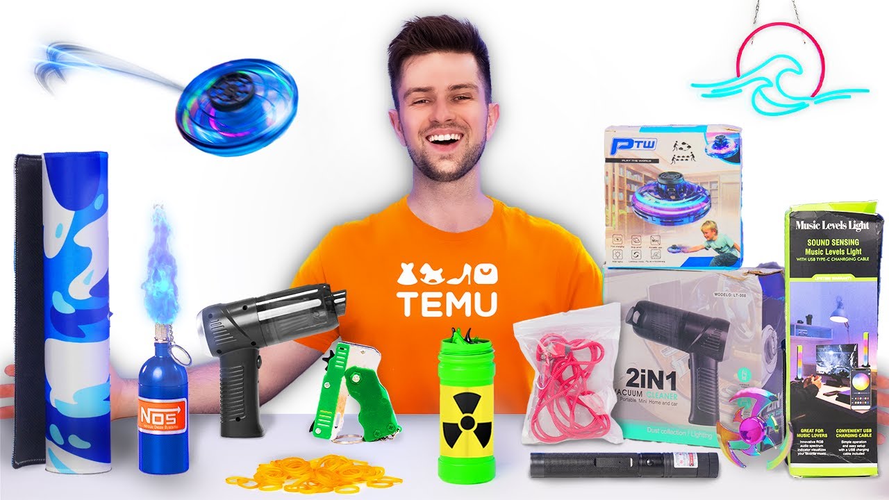 ¡Compré los gadgets MÁS BARATOS en Temu!
