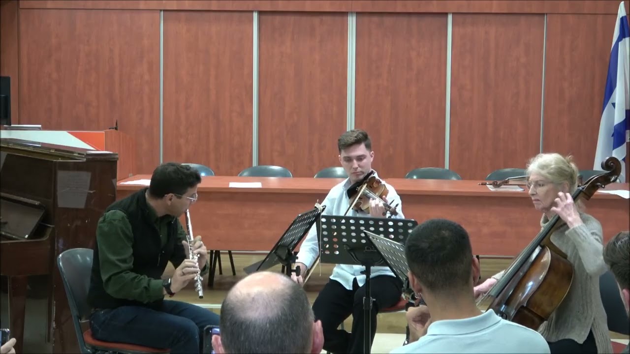 BACH  – Trio Sonata in D Minor BWV 1036