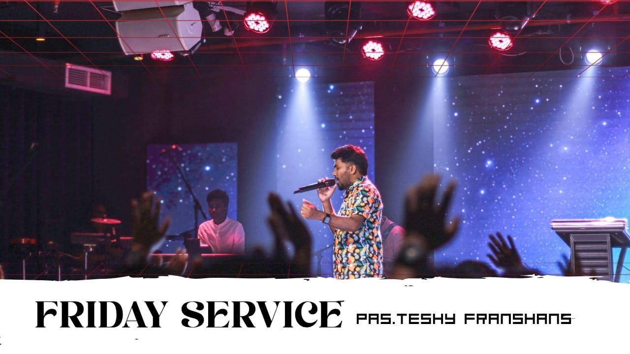 Friday Live Service (13.03.2026) - Ps Teshy Frashans Ministering