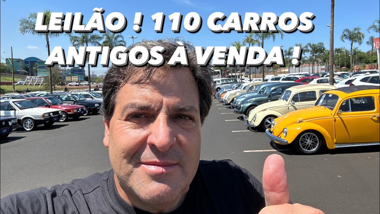LEILÃO DE CARROS ANTIGOS DE RIBEIRÃO PRETO - 110 CARROS A VENDA !!!