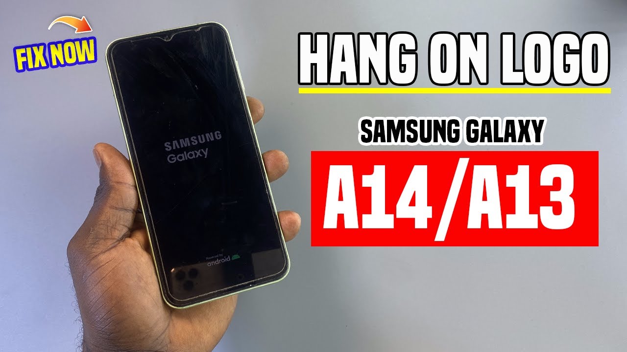 Fix Galaxy A13/A14 Stuck in Boot Loop, Hang On logo Keeps Restarting Easy Fixes, fix boot loop A13.