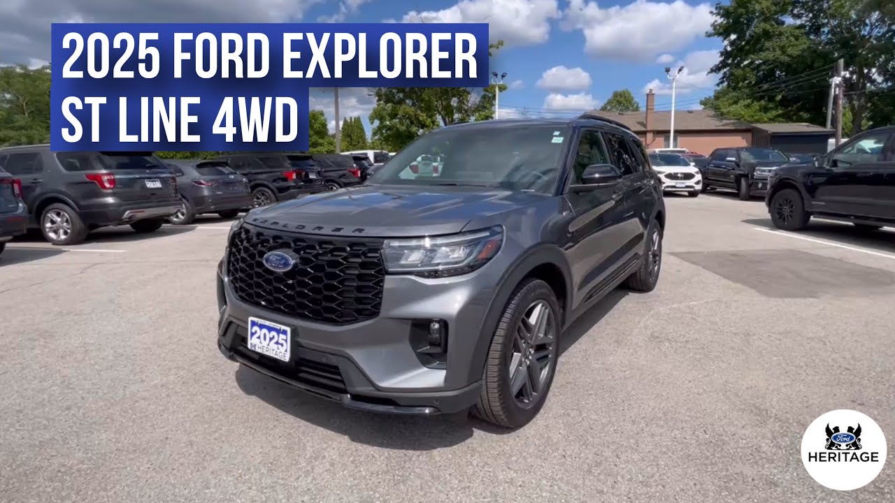 P7590F-2025 FORD EXPLORER ST LINE 4WD