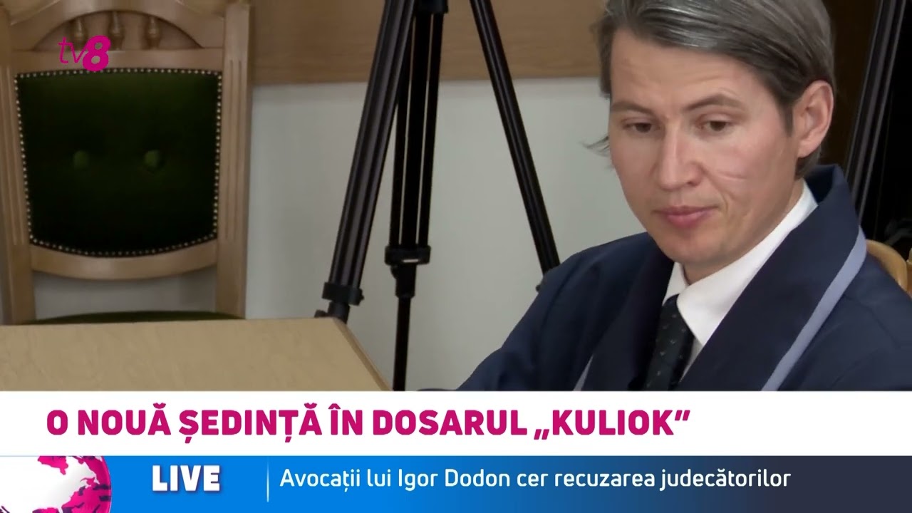 O nouă ședință în dosarul „Kuliok”: Avocații lui Igor Dodon cer recuzarea judecătorilor