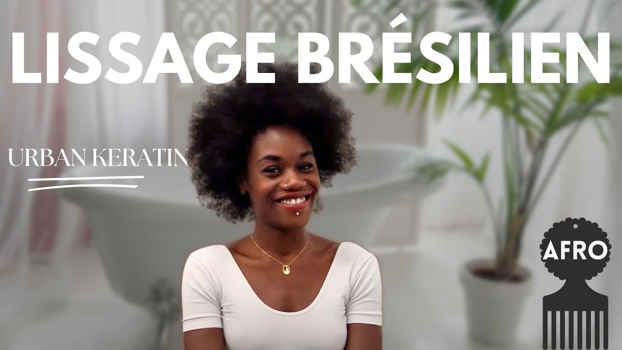 Lisser des cheveux crépus sans les abîmer