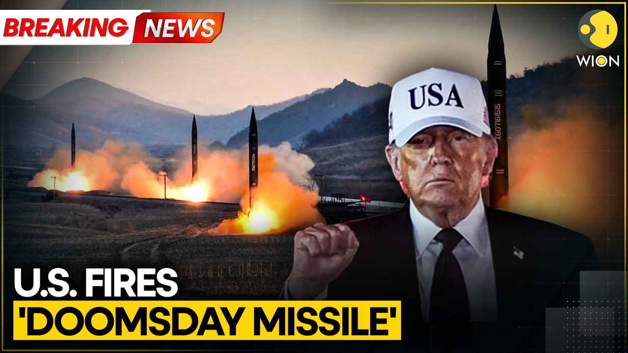 Breaking: Minuteman III: U.S. Fires Hypersonic ICBM Amid Iran War | WION