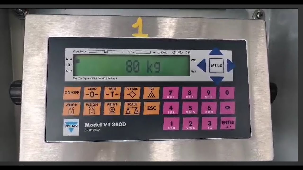 Vishay VT 300 D ZERO / Cero Calibration VT300 D