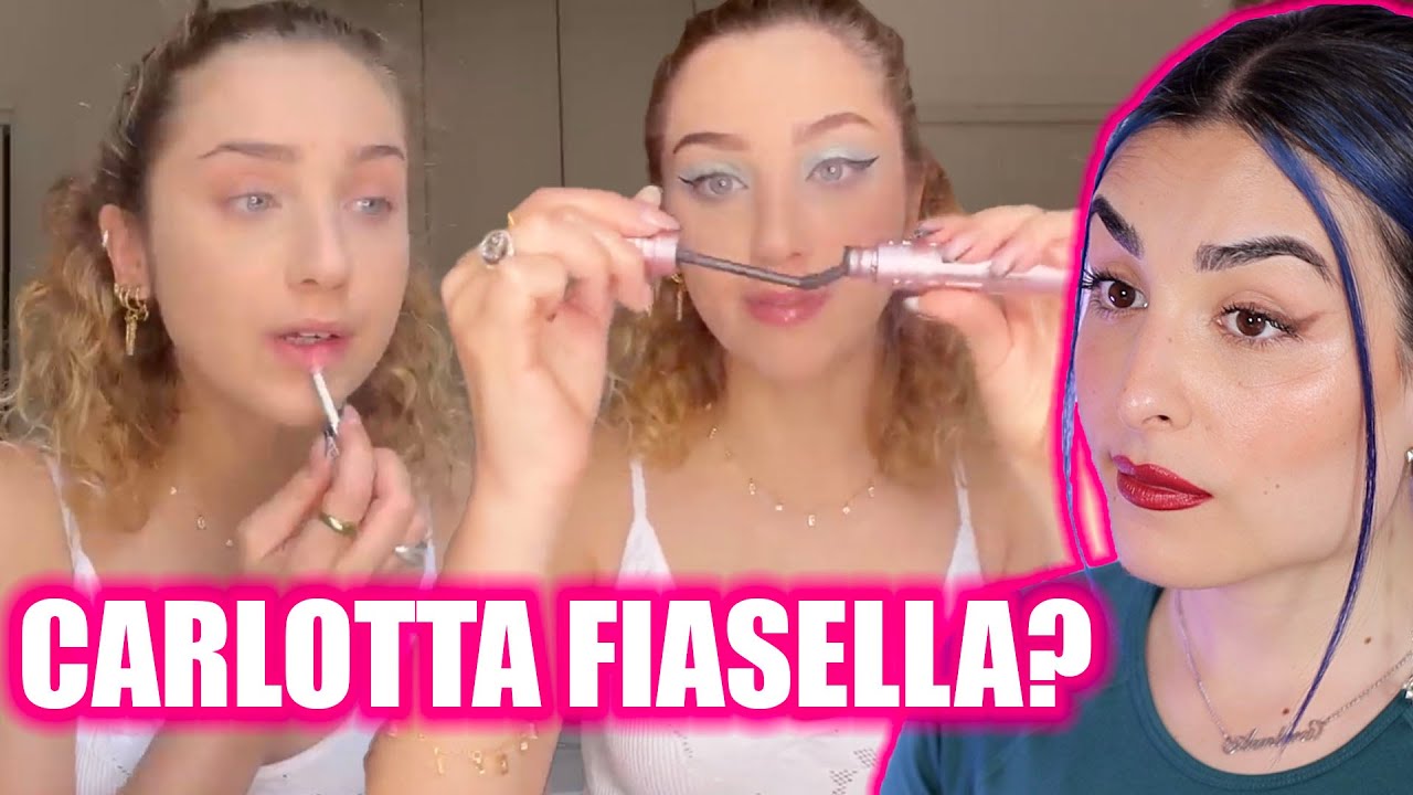 TRUCCATRICE REAGISCE AL MAKE-UP DI CARLOTTA FIASELLA || AMBRA JESS