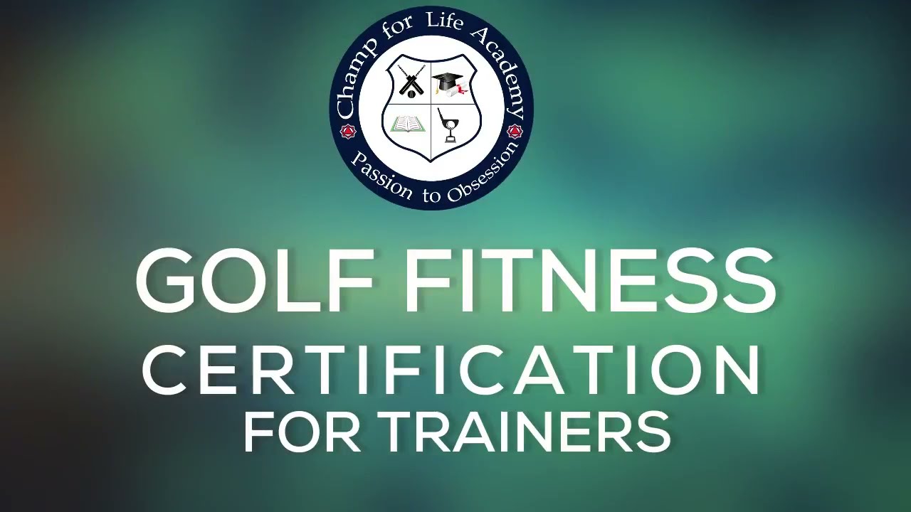 Golf Fitness Certification for Trainers