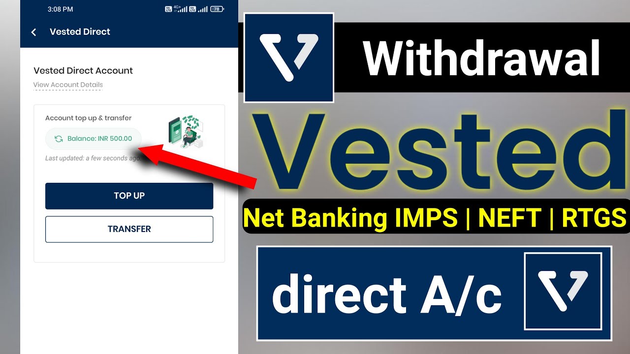 Vested direct account withdrawal (SBM Bank)
