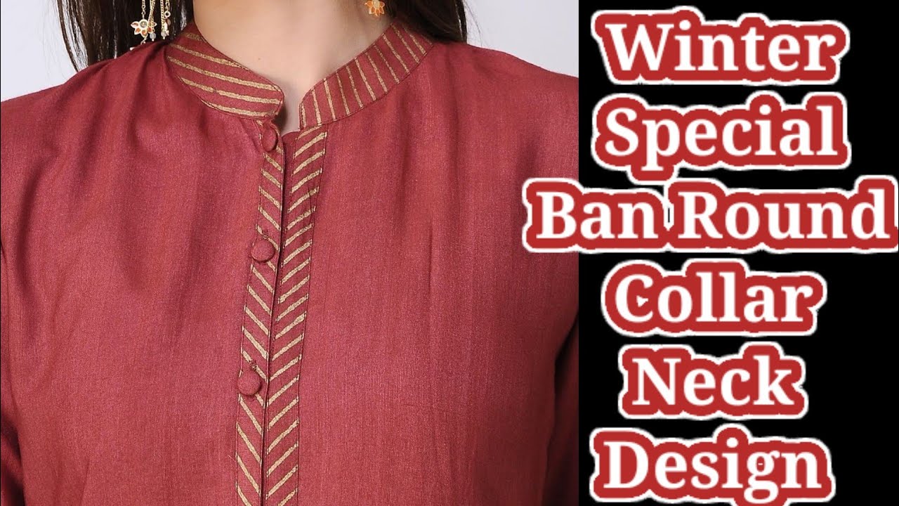 So Beautiful & Easy Neck Design l New Model Neck Design Cutting & Stiching l Winter  Neck Design 