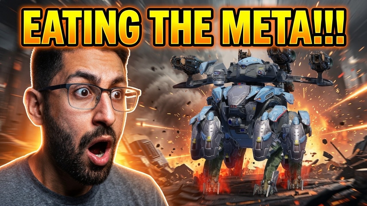 БОЖЕ МОЙ! ATHOS STRYX ПОЖИРАЕТ метовых роботов! ЗАПРЕЩЕННЫЙ сетап! | War Robots WR