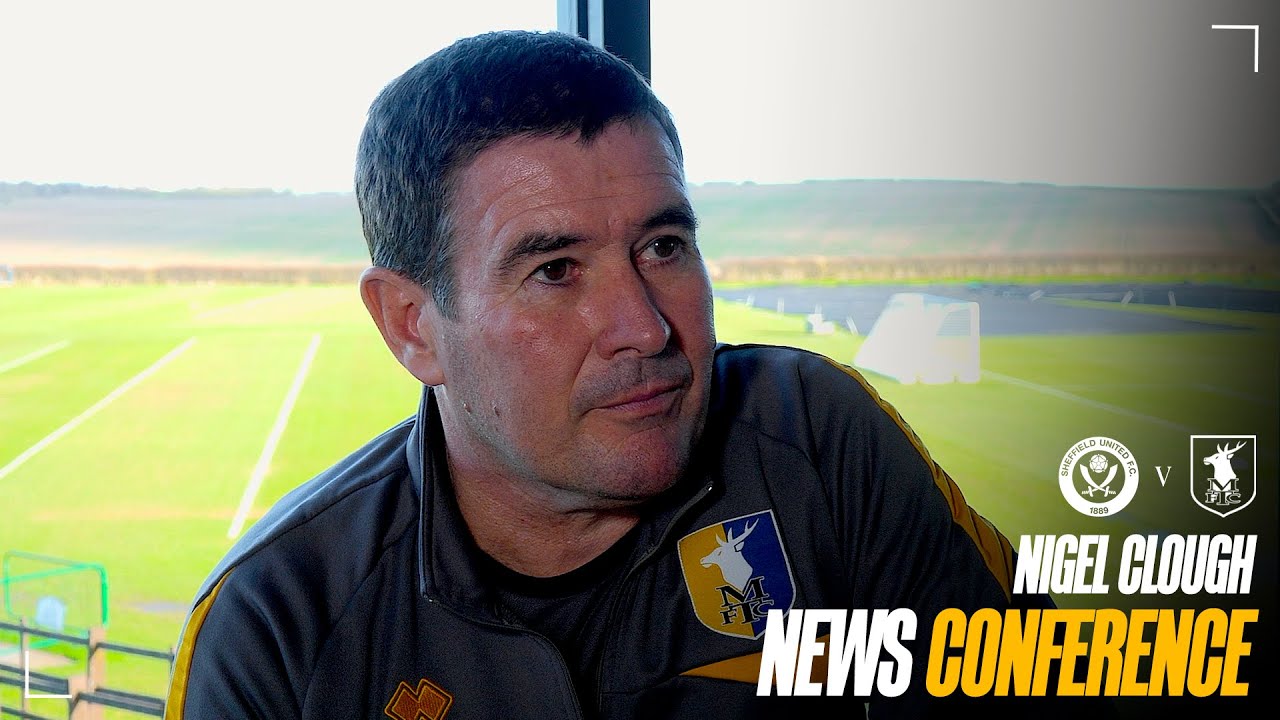 Nigel Clough news conference | Sheffield United v Stags
