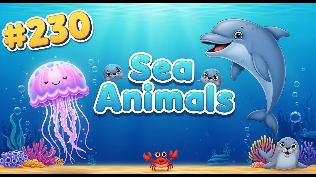 230 Ocean Animal Sounds for Kids 🐬 | Dolphin, Whale, Shark | Fun Learning Shorts