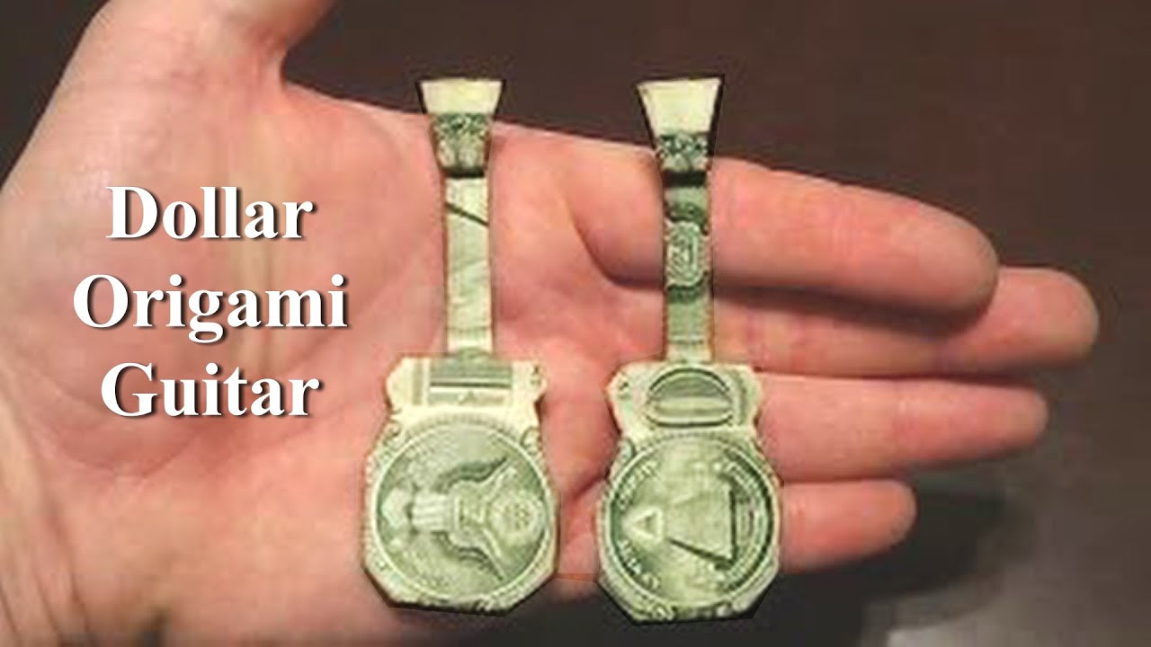 How To Make a Dollar Bill Guitar That Rocks!