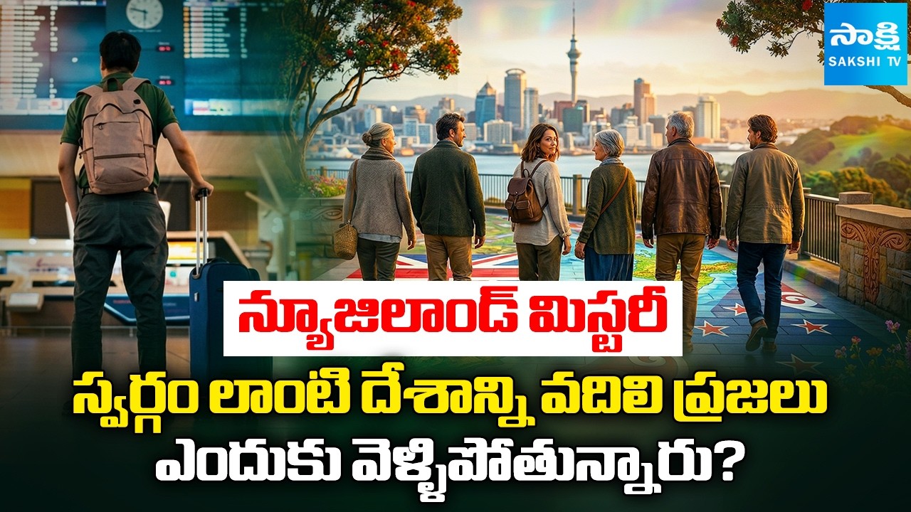 Why Are People Leaving New Zealand? The Hidden Crisis Behind Paradise | Sakshi Tv Digital |