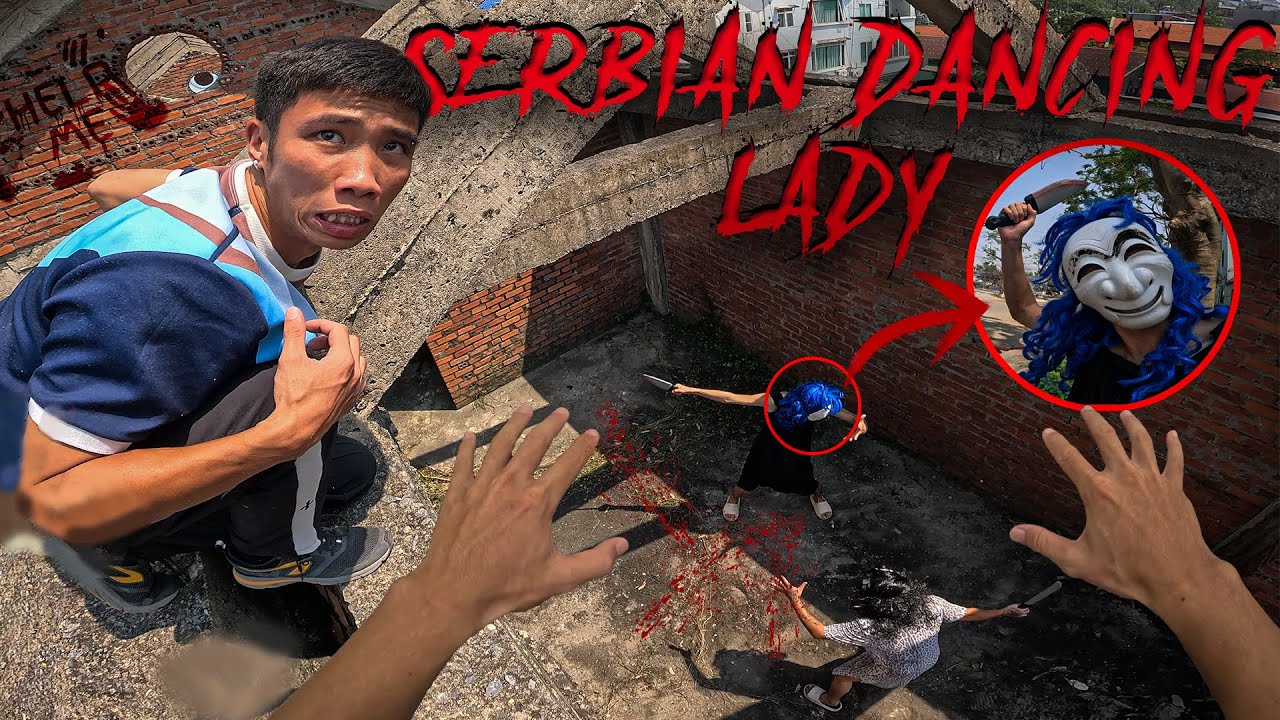 SERBIAN DANCING LADY REAL LIFE ESCAPE 29.0 | Horror Parkour Pov Short | Bubbles 3Run
