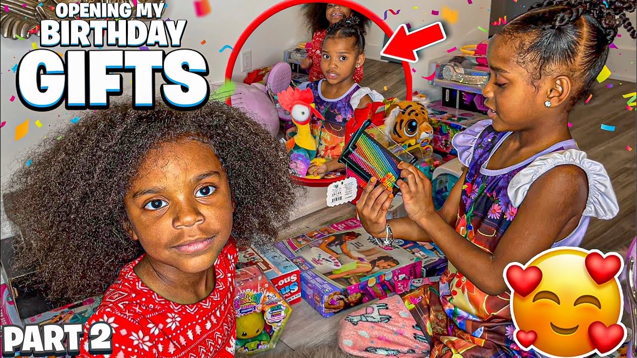 Grey OPENS her GIFTS!! (part 2)