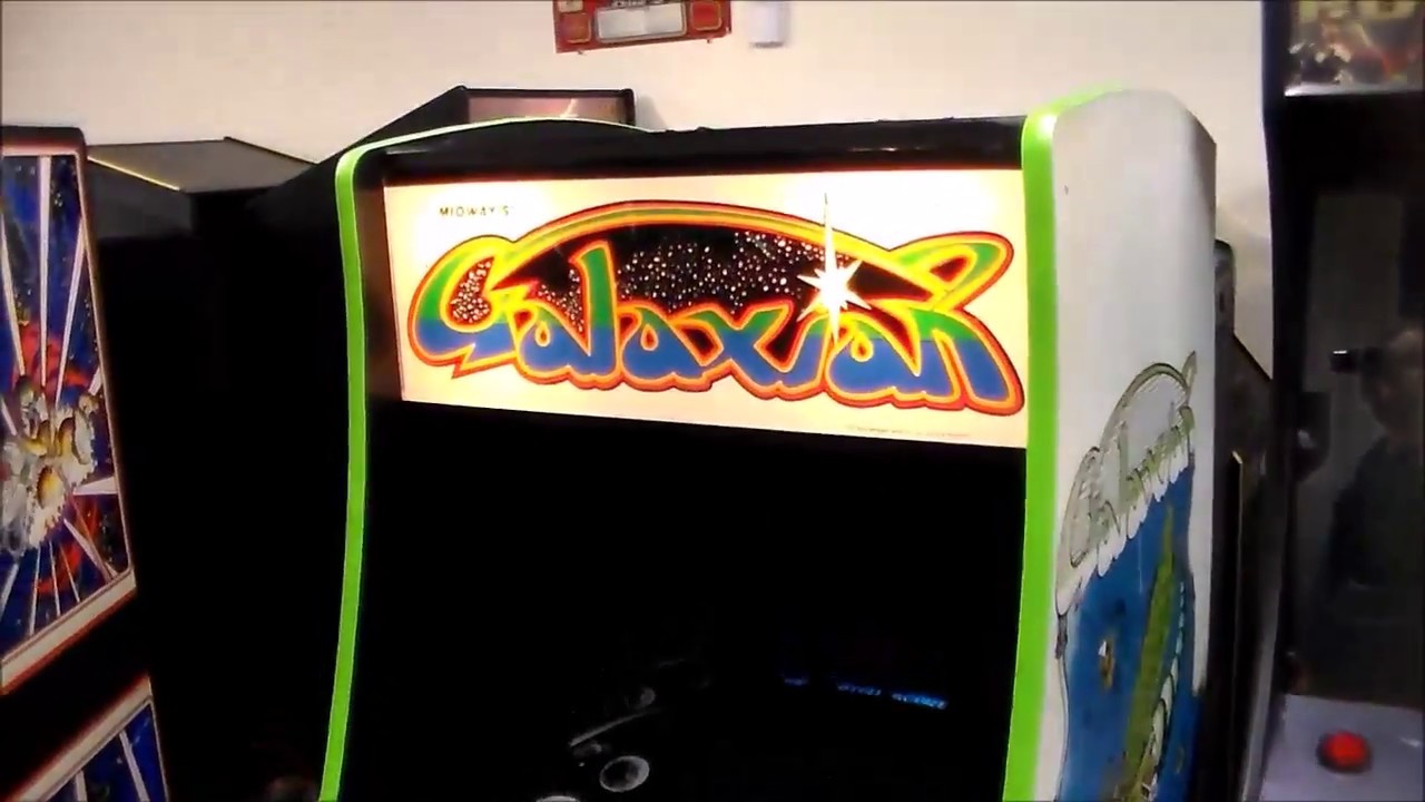 Midway's 1979 Galaxian Arcade Game with the 25
