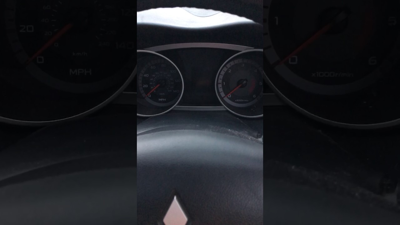 2007 - 2011 Mitsubishi Outlander Service Light Reset