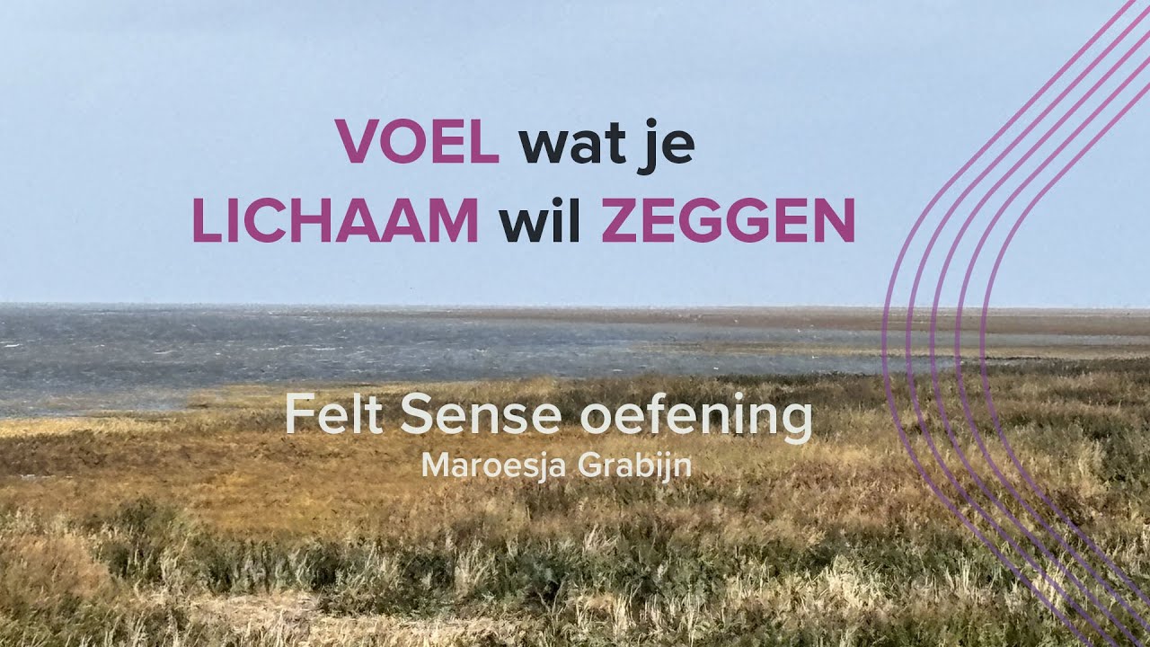 Felt Sense oefening &ndash; Leren luisteren naar je lichaam bij stress en trauma | Somatic Experiencing&reg;