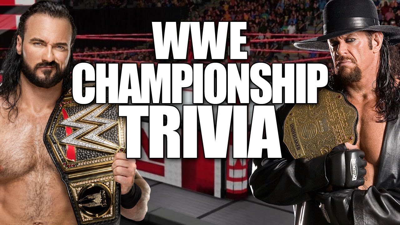 WWE TRIVIA | World Wrestling Entertainment Titles Quiz | Wrestling with Trivia 14
