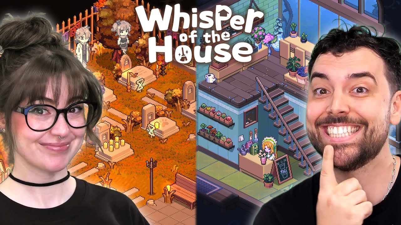 Husband & Wife play Whisper of the House (cozy organizing game)
