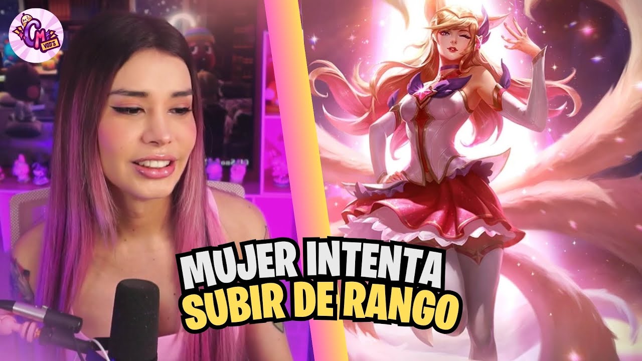 MUJER INTENTA LLEGAR A MASTER EN LOL 🫠