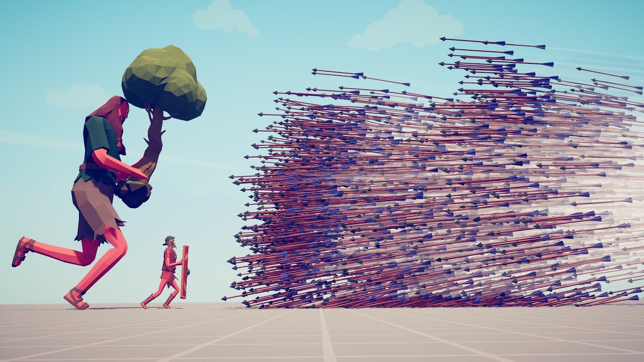TREE GIANT & SHIELD BEARER vs EVERY GOD - Totally Accurate Battle Simulator
