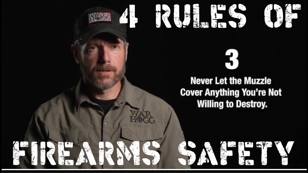 4 Rules of Firearms Safety by War HOGG Tactical
