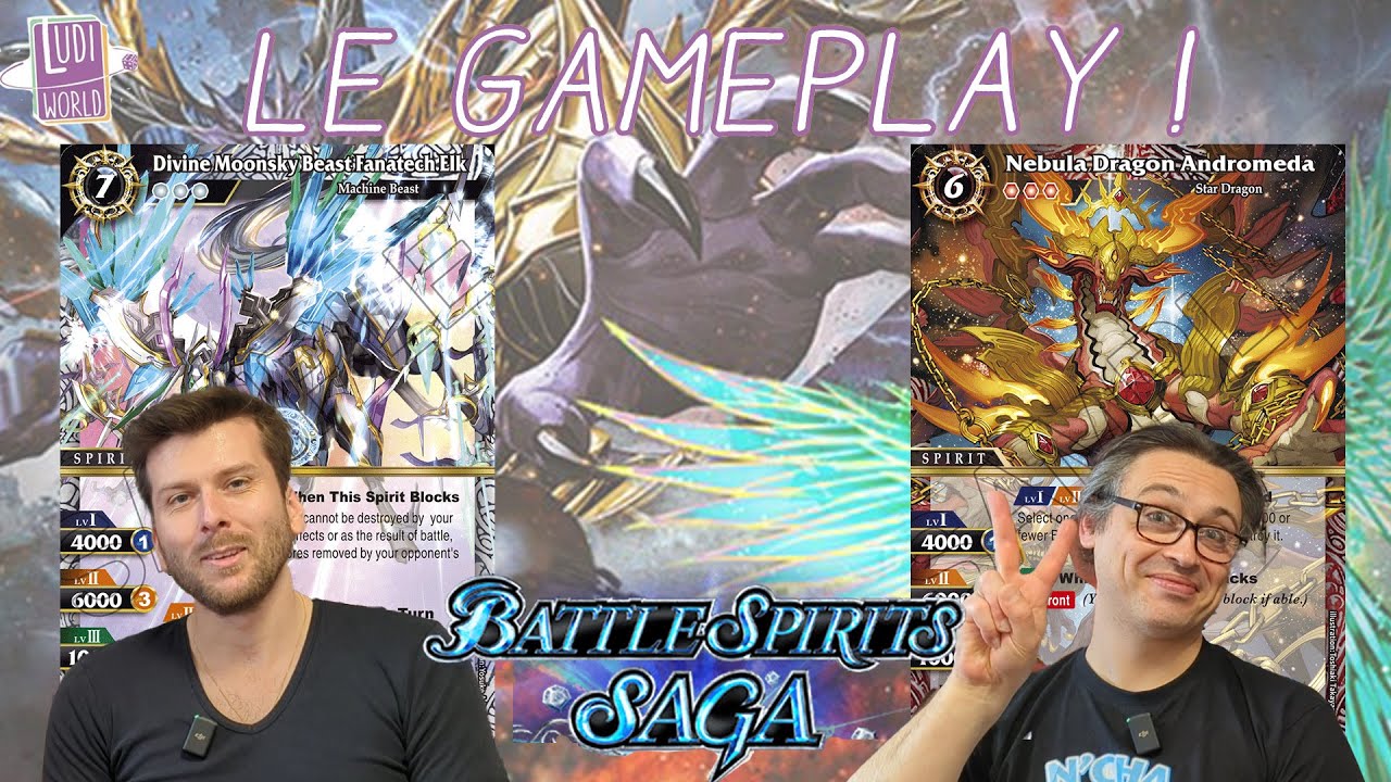 Orpho et Moi on joue à Battle Spirit Saga !