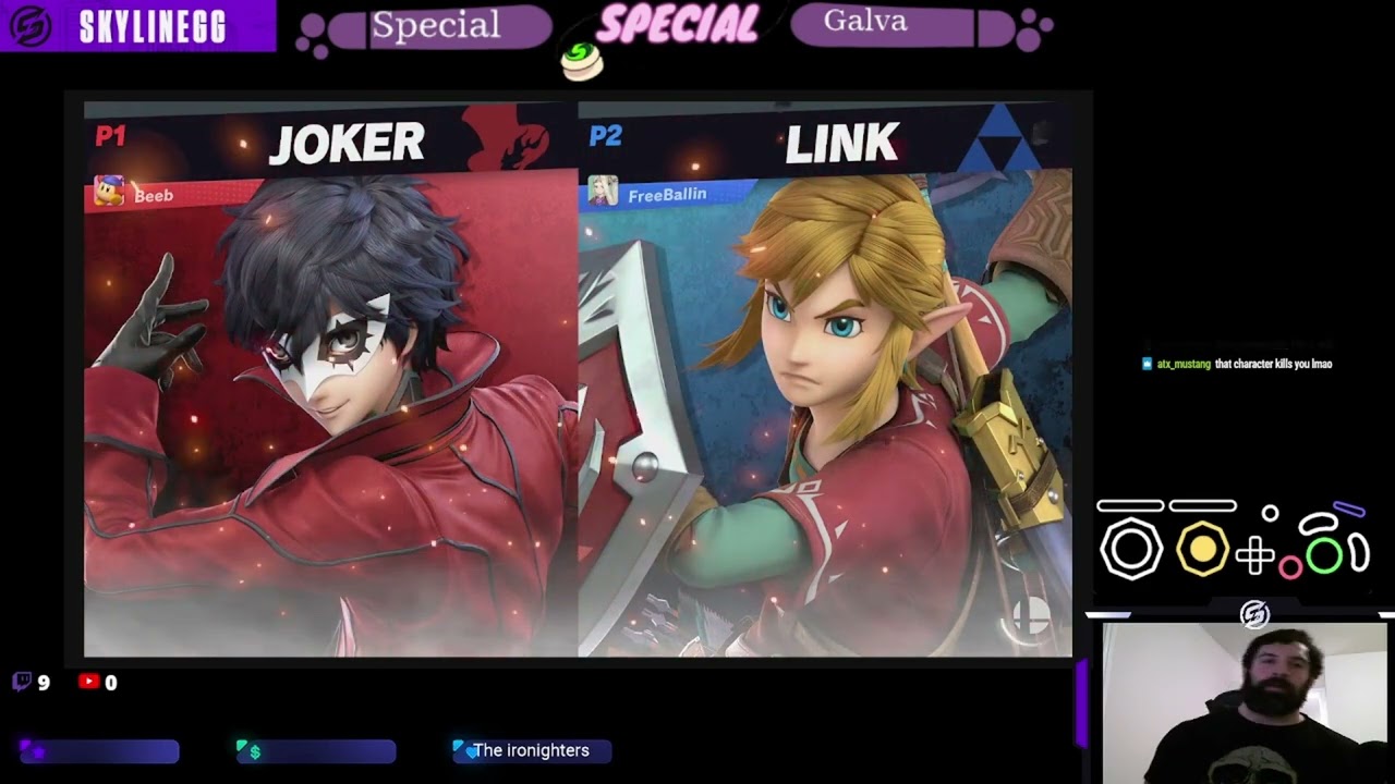 Chewsday Chrowdown 3 | LQF - Special (Joker) vs. Galva (Link)