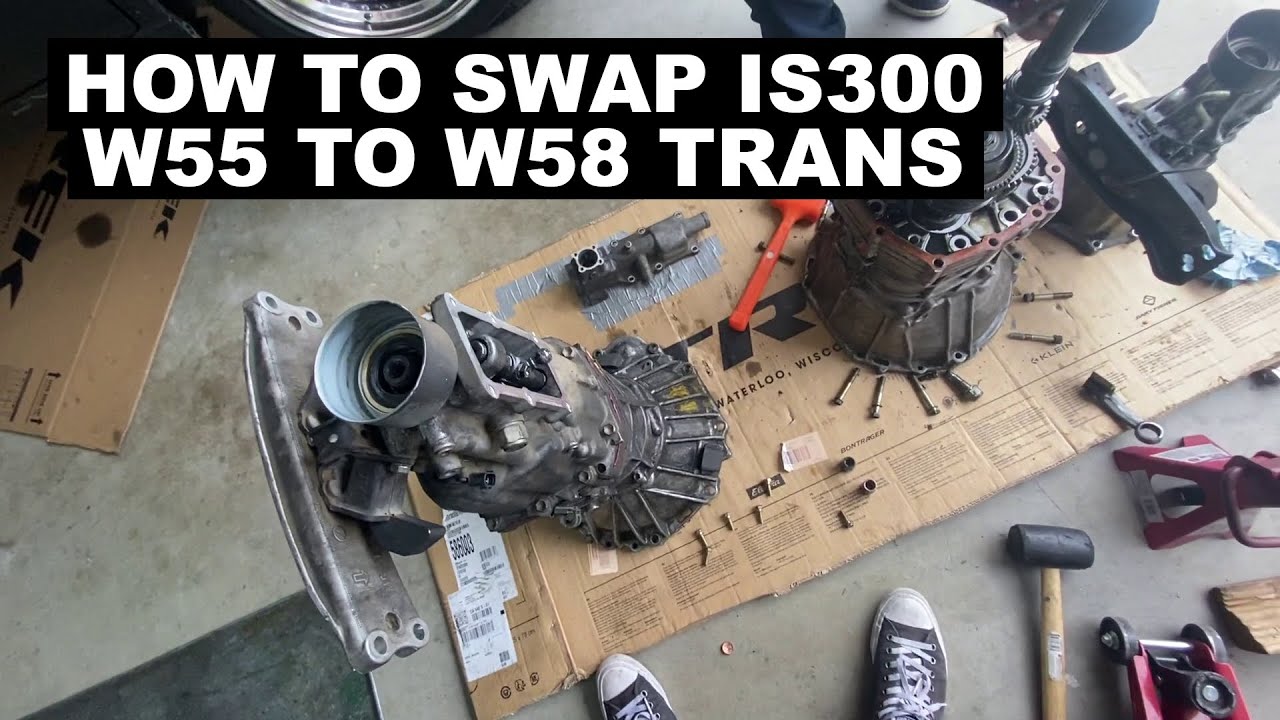 IS300 Manual W55 to W58 Swap!