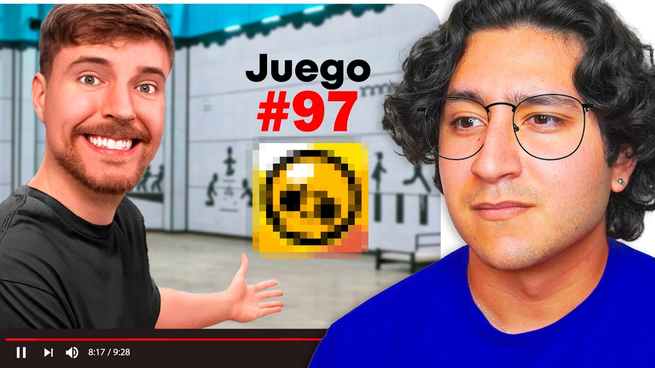Probé JUEGOS PATROCINADOS Por MR BEAST 🤑