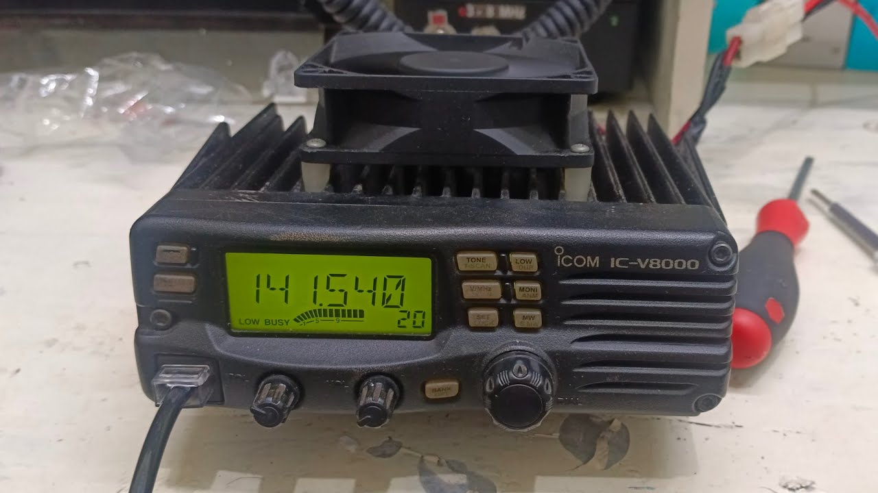 Icom iC-V8000 Review Singkat