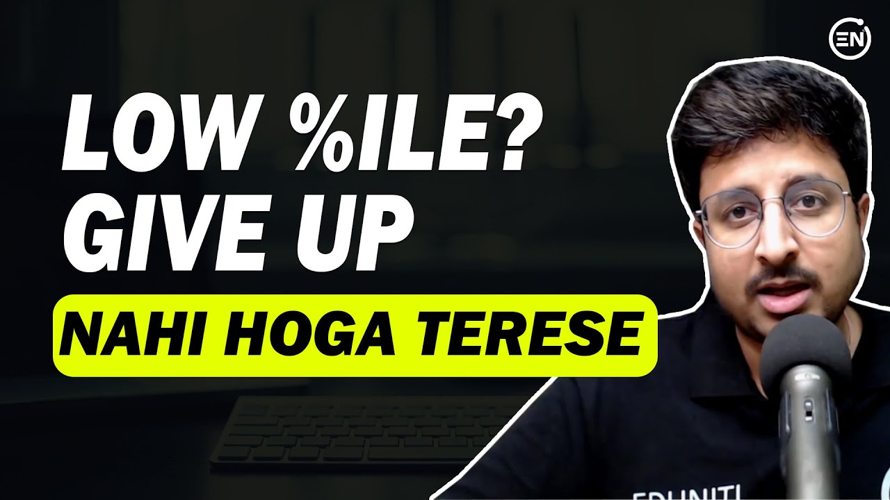 1st attempt Low %ile - Give up your NIT/IIT Goal | Eduniti #jee2023 #motivational