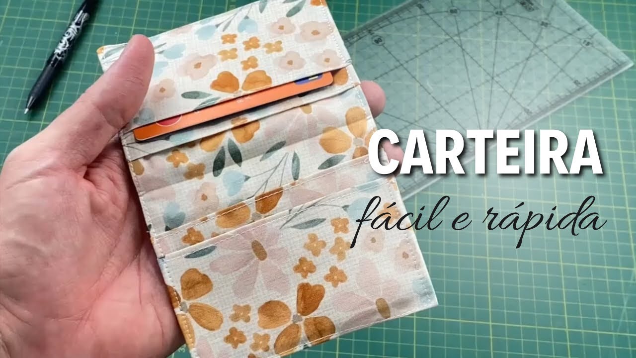 APRENDA A FAZER UMA CARTEIRA