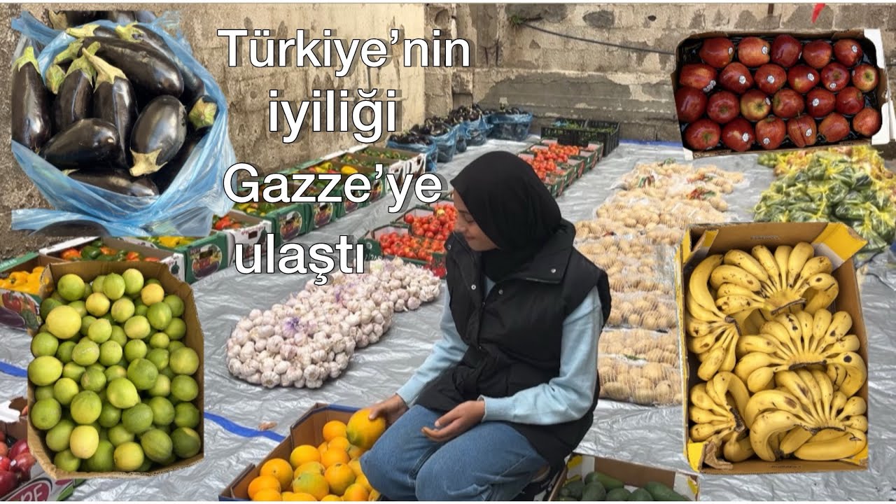 Türkiye’den Gönderdiğiniz yardımları bize ulaştı ￼