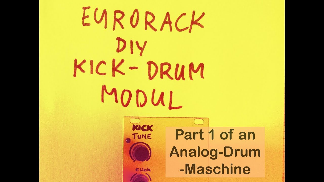 Eurorack Kick Drum DIY #Modular #Eurorack #Kickdrum #DIY