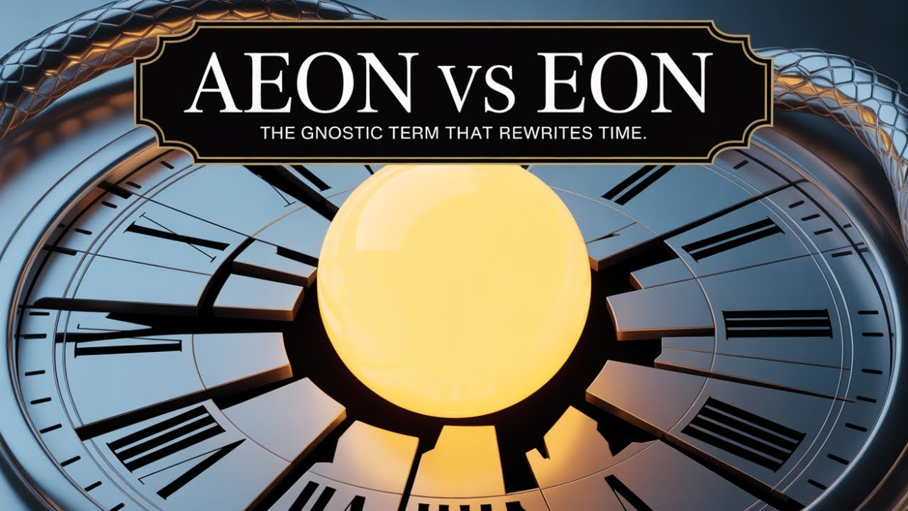 AEON vs EON – The Hidden Gnostic Word That Rewrites Time