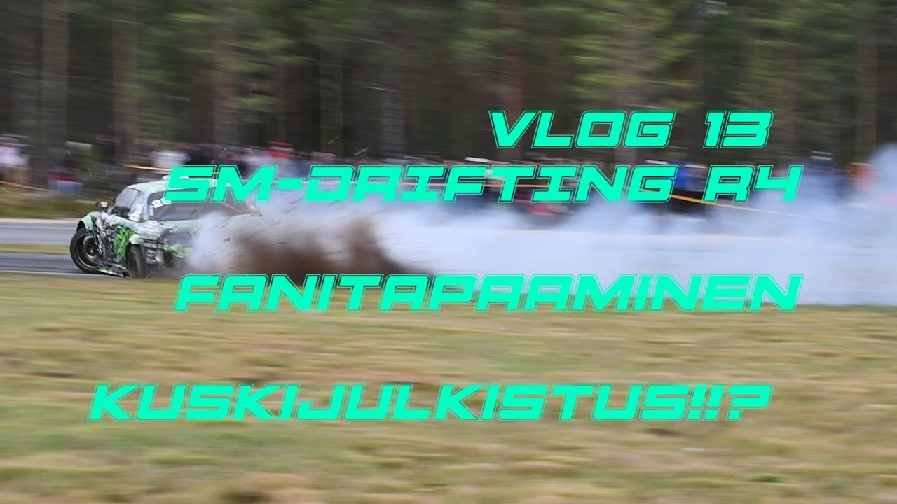 FINDRIFT VLOG 13 Drifting SM R4 Pes&auml;m&auml;ki ja KUSKIJULKAISU kaudelle 2021