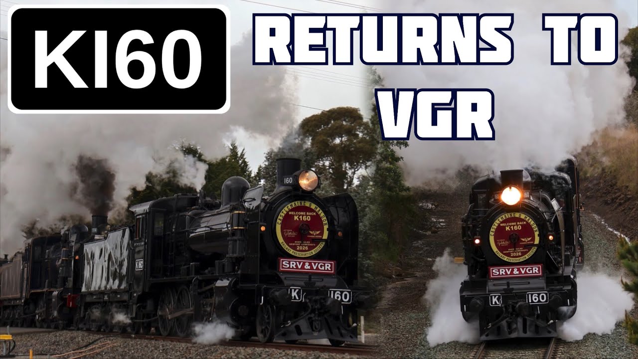 K160 компании VGR возвращается домой спустя 12 лет! Празднование 60-летия ретропоезда &mdash; тур в Молдон